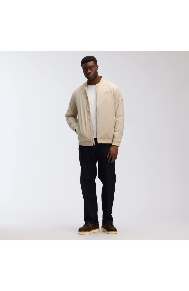 FANATICS Men's Fanatics Tan Minnesota Wild Authentic Pro Road Lightweight Full-Zip Bomber Jacket, Alternate, color, Tan