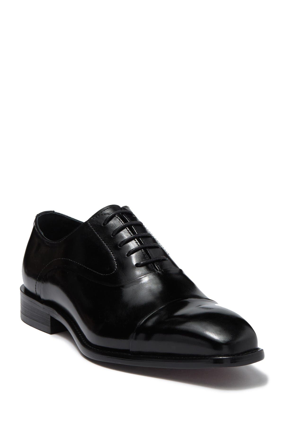 Maison Forte Belgrade Leather Oxford, Main, color, 