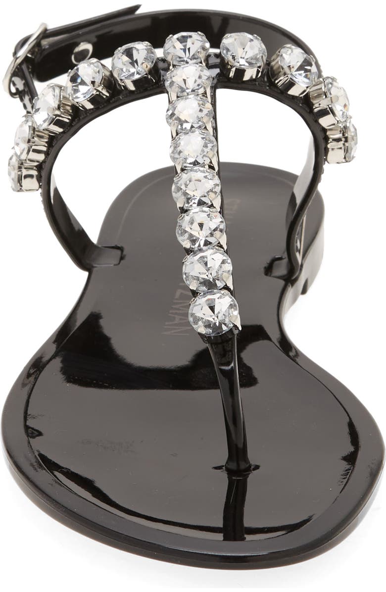 Stuart Weitzman Jaide Round Jewel Jelly Flat, Alternate, color,