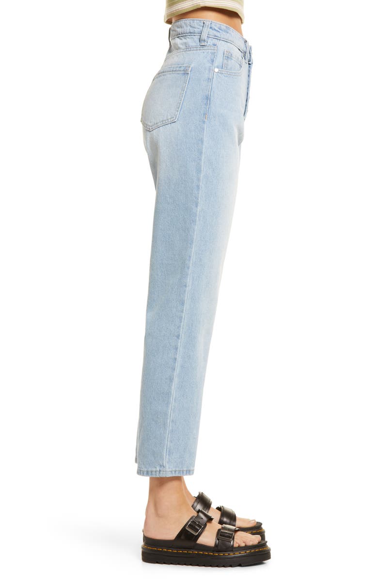 BP. High Waist Button Fly Mom Jeans, Alternate, color, 