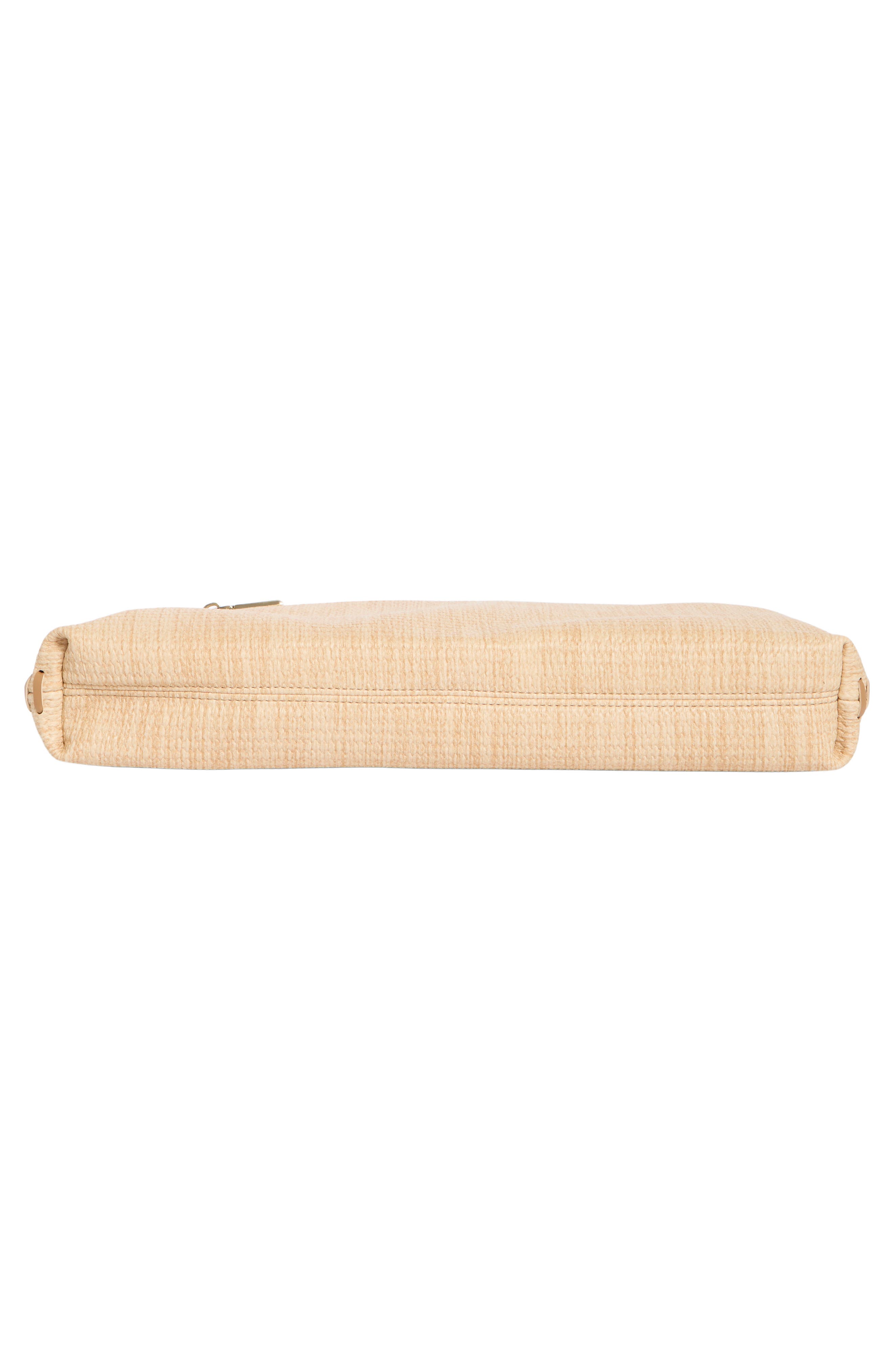 Lilah Clutch, Alternate, color, NATURAL