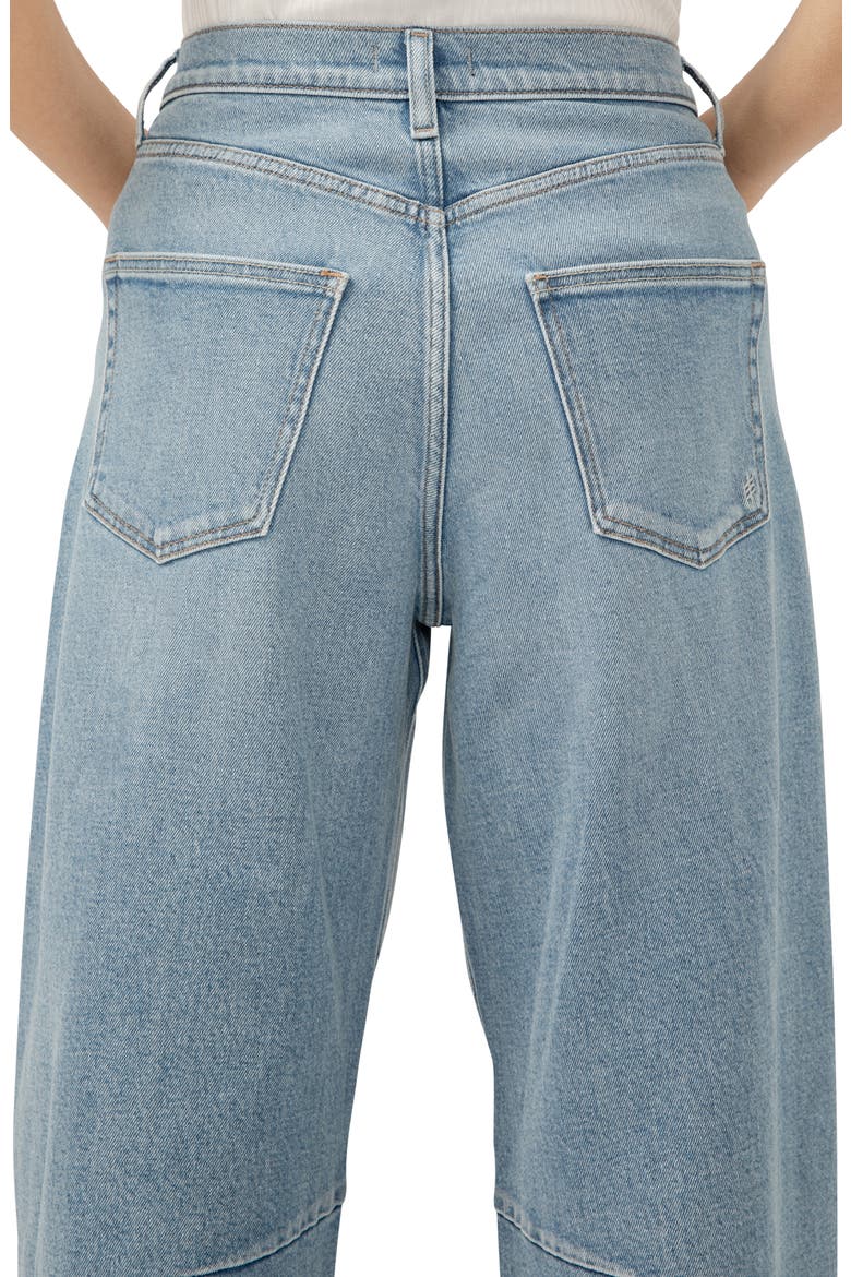 Ankle Barrel Leg Jeans, Alternate, color, INDIGO
