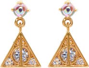 Girls Crew x Harry Potter™ Deathly Hallows Drop Earrings