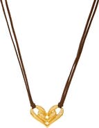 MARLYN SCHIFF Valentina Suede Necklace