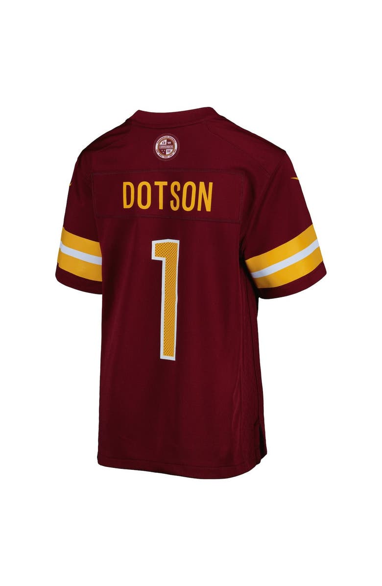 Nike Youth Nike Jahan Dotson Burgundy Washington Commanders Game Jersey, Alternate, color, 