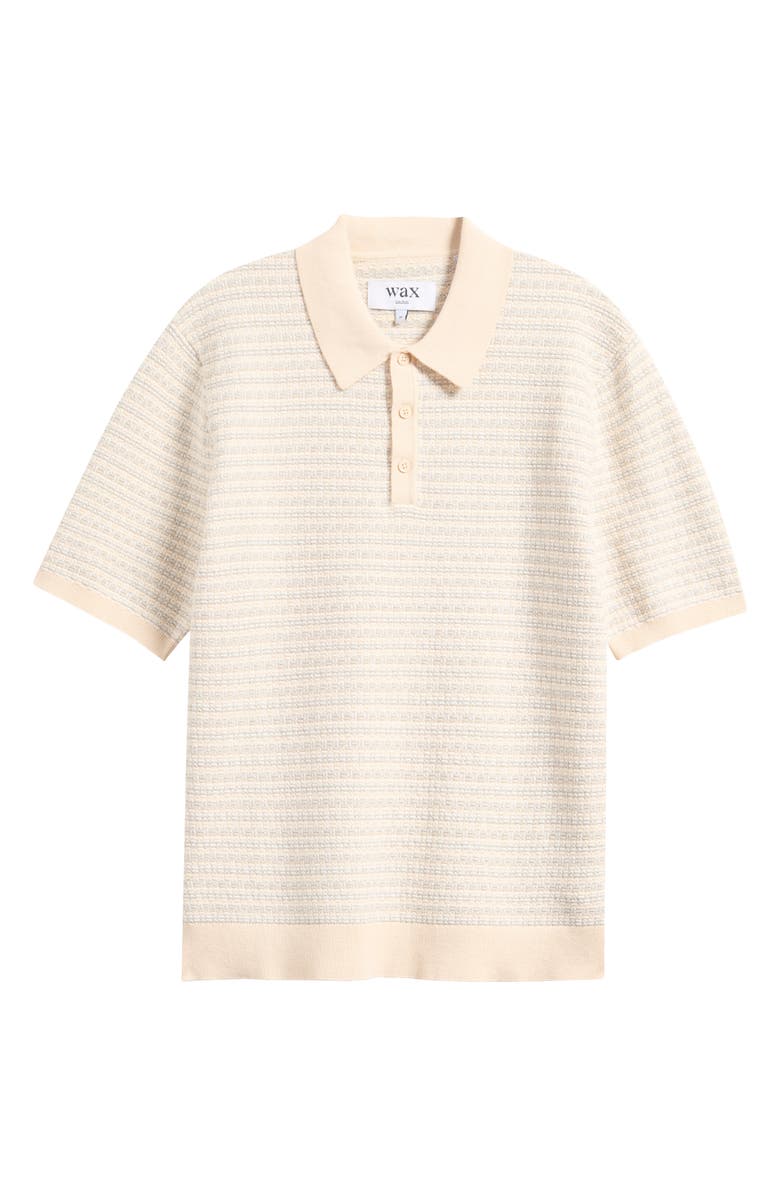 Wax London Naple Mini Geo Polo, Alternate, color, Natural