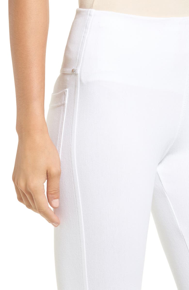 Lysse 'Lyssentials Toothpick Denim Leggings, Alternate, color, White