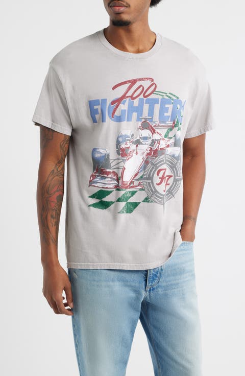 Foo Fighters Cotton Graphic T-Shirt