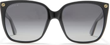 57mm Cat Eye Sunglasses
