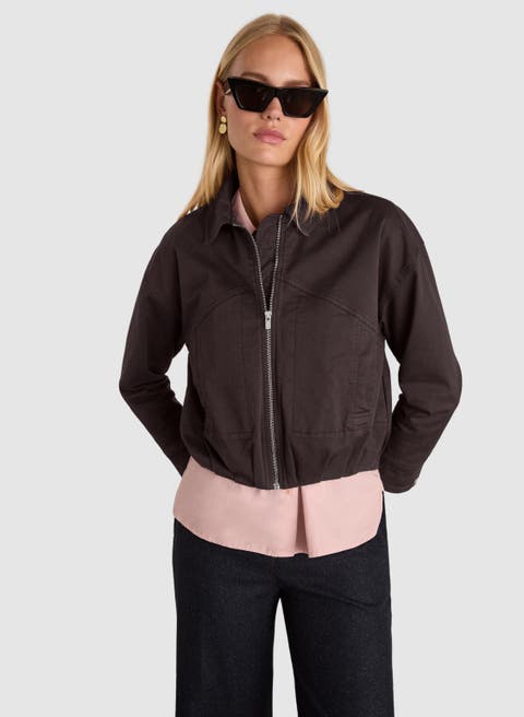 Esme Organic cotton Bomber Jacket