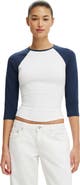Cotton On Women's 90S Baby Raglan 3/4 Tee