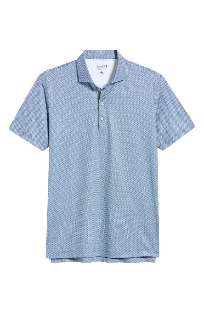 johnnie-O Tile Neat Performance Jersey Polo, Alternate, color, 