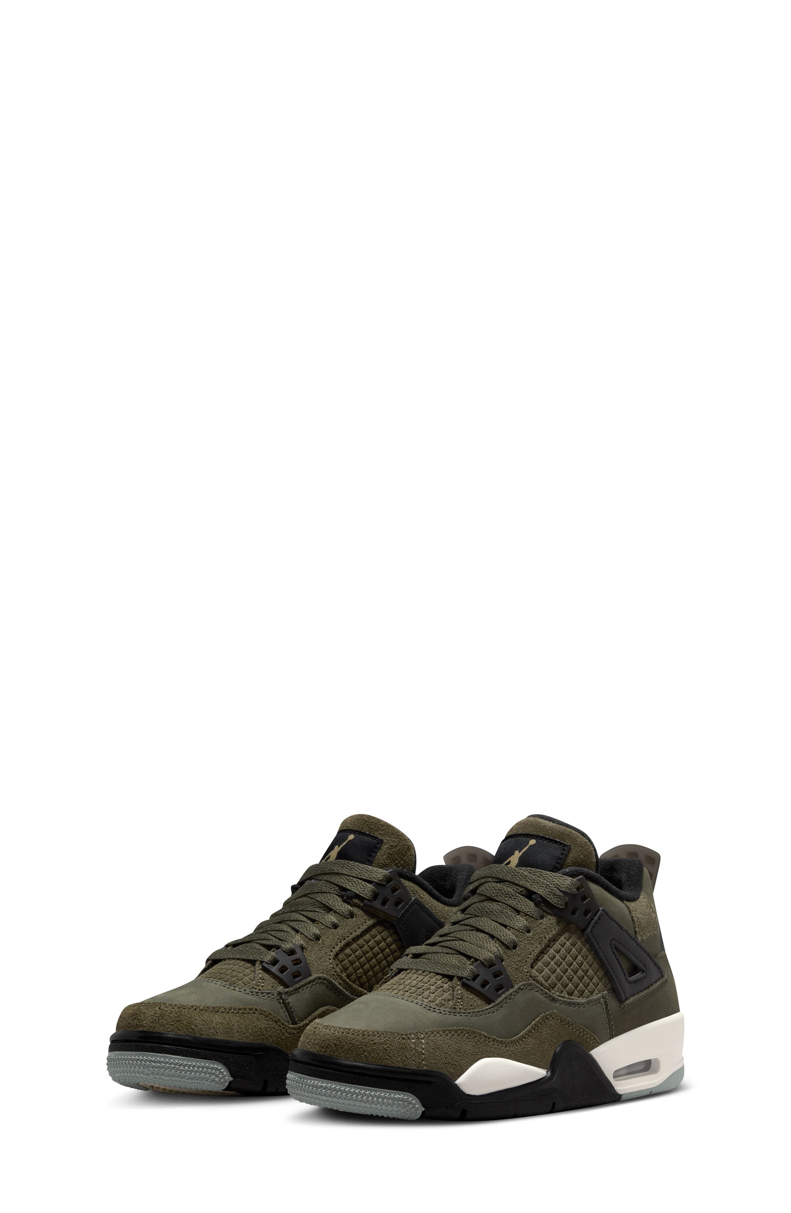 Jordan Kids' Air Jordan 4 Retro SE Craft Sneaker, Main, color, 