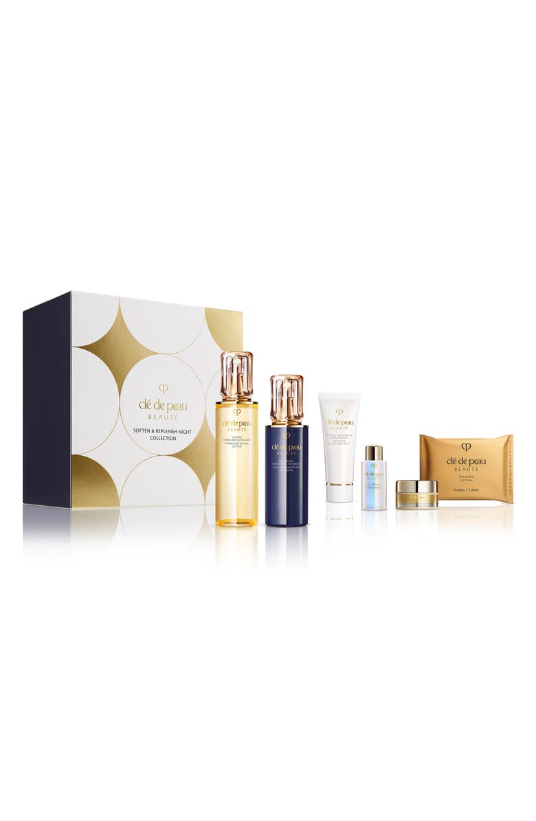 Clé de Peau Beauté Soften & Replenish Night Collection Set $432 Value, Main, color, 