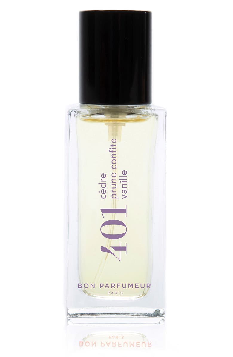 Bon Parfumeur 401 Cedar, Candied Plum & Vanilla Eau de Parfum, Alternate, color, 