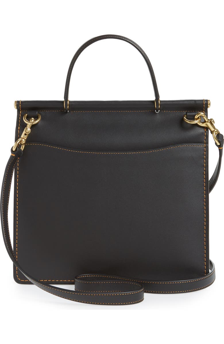 COACH Willis Leather Top Handle Satchel, Alternate, color,
