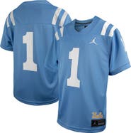 Jordan Brand Youth Jordan Brand #1 Light Blue UCLA Bruins Alternate Game Jersey