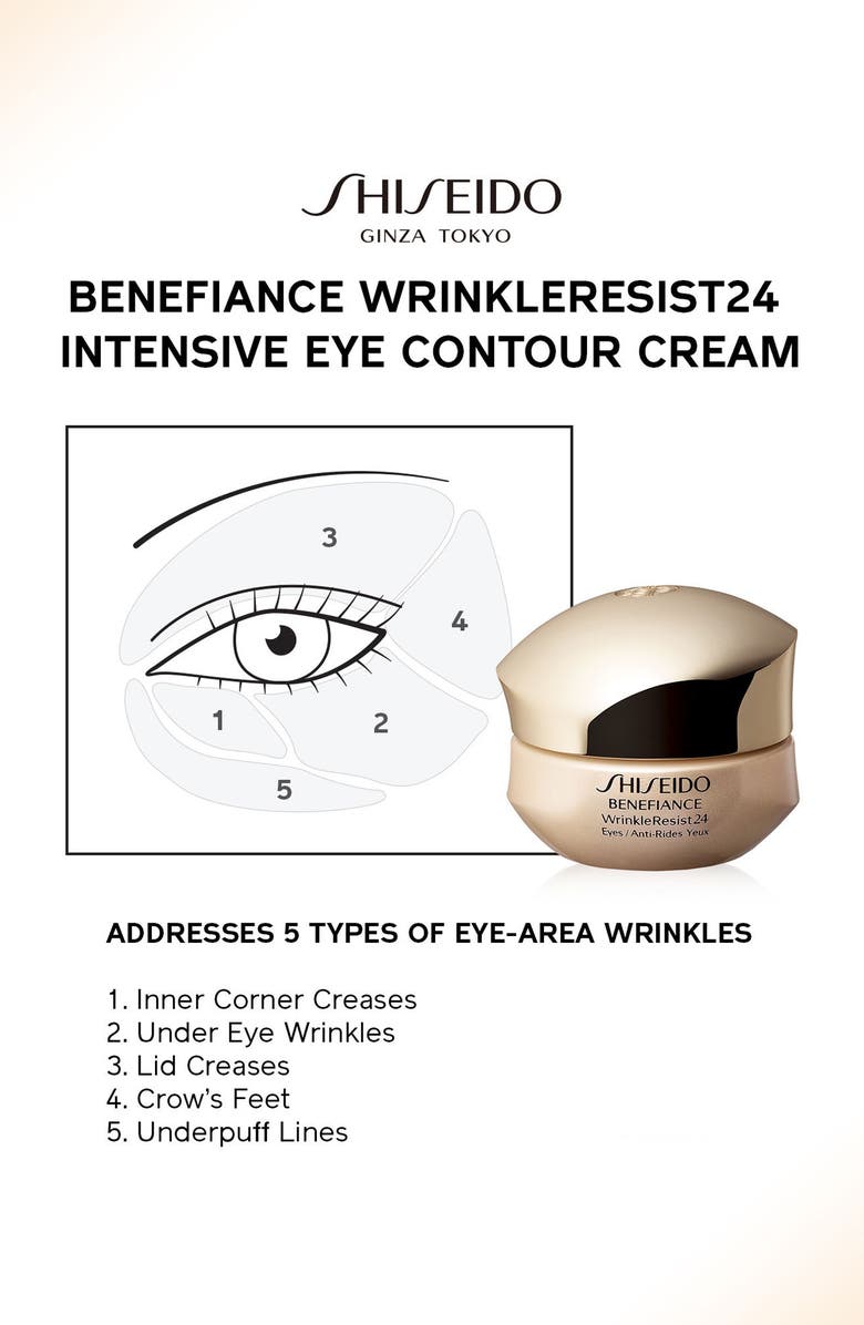 Shiseido Benefiance WrinkleResist24 Intensive Eye Contour Cream, Alternate, color, 