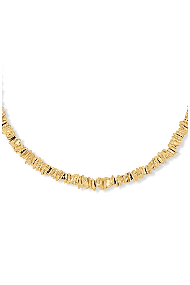 14K Gold Flat Beaded Line Bracelet (Online Trunk Show), Alternate, color, 14K YELLOW GOLD