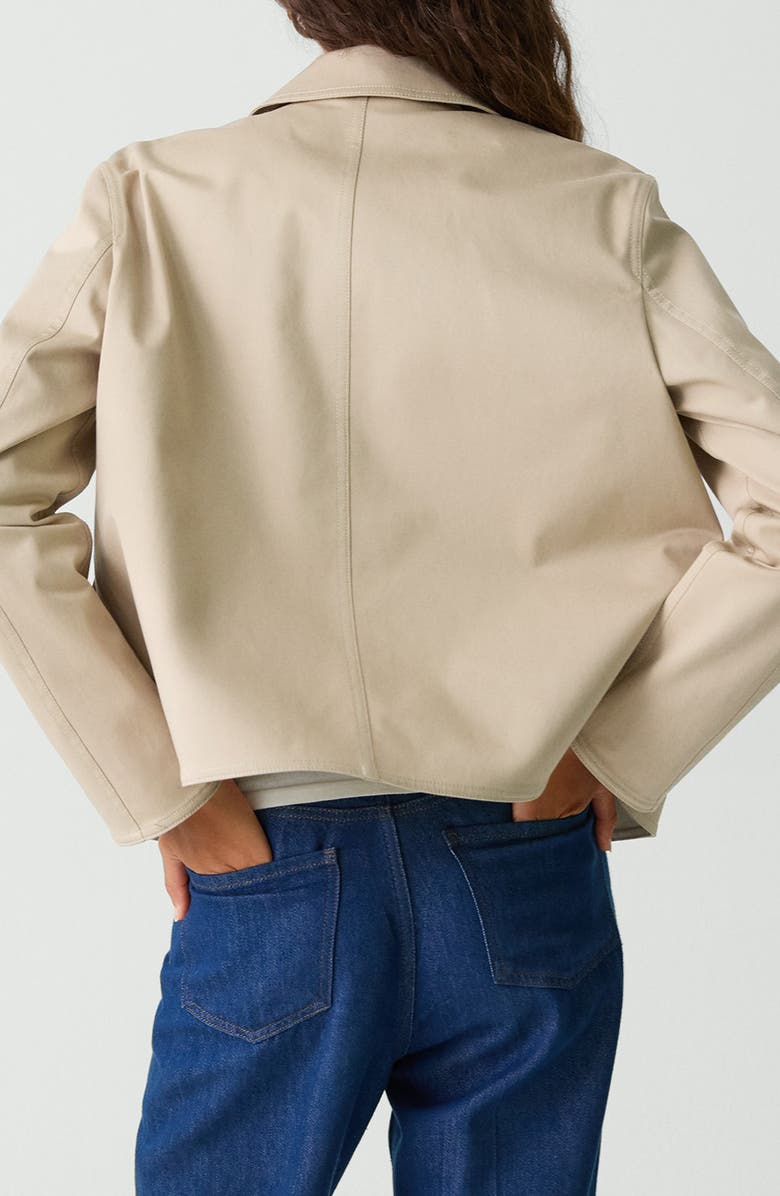 Theory Boxy Stretch Cotton Jacket, Alternate, color, 