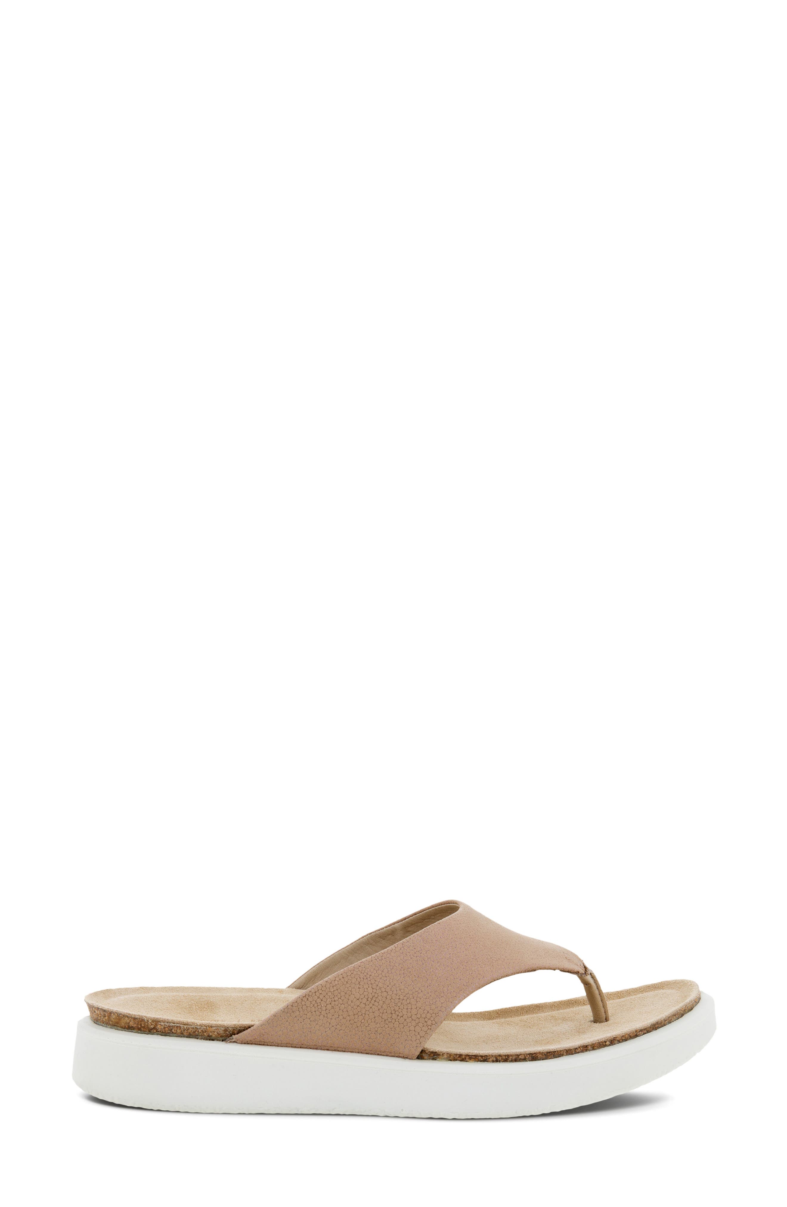 Corksphere Flip Flop, Alternate, color, DUNE