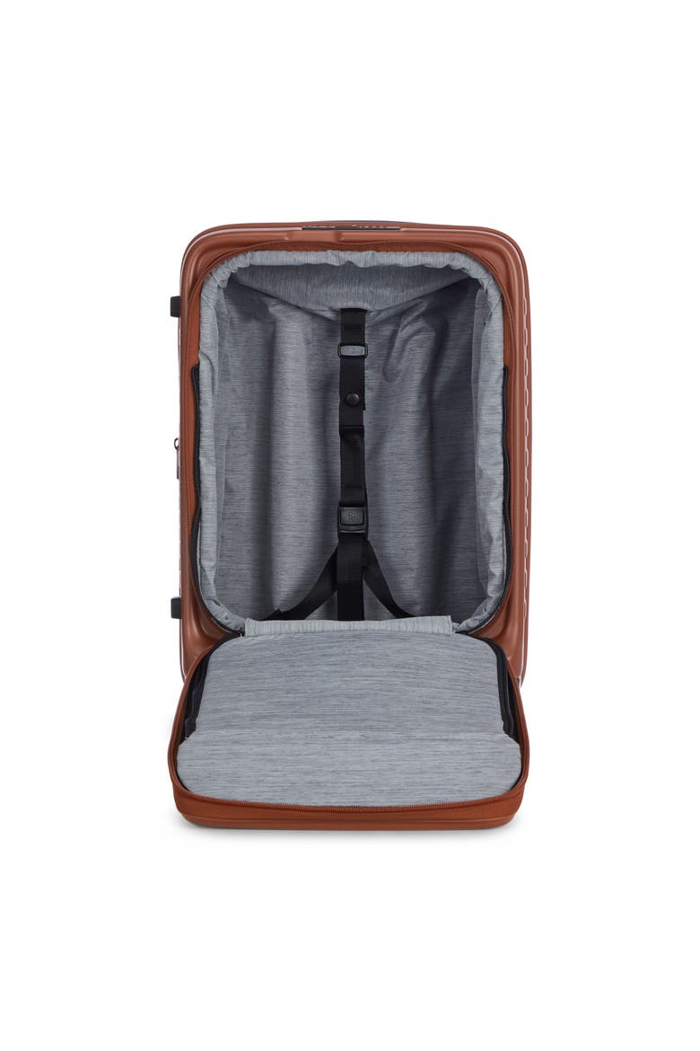 Cubo Small Carry-On 21 inch Lightweight Luggage, Alternate, color, Burnt Sienna