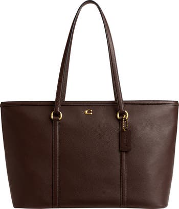 Refined Pebble Leather Tote