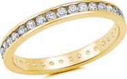 Crislu Classic Eternity Band Ring