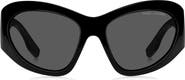 Marc Jacobs 62mm Rectangular Sunglasses
