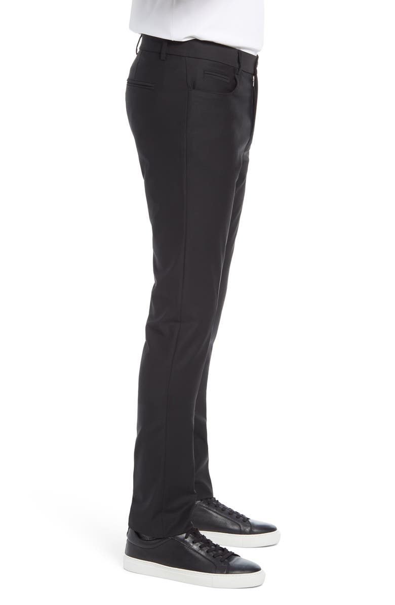 Bugatchi Solid Stretch Pants, Alternate, color, 