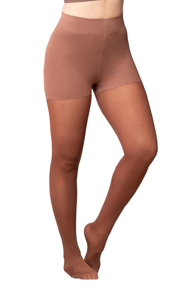 Shaper Tights, Main, color, CHOCOLATE