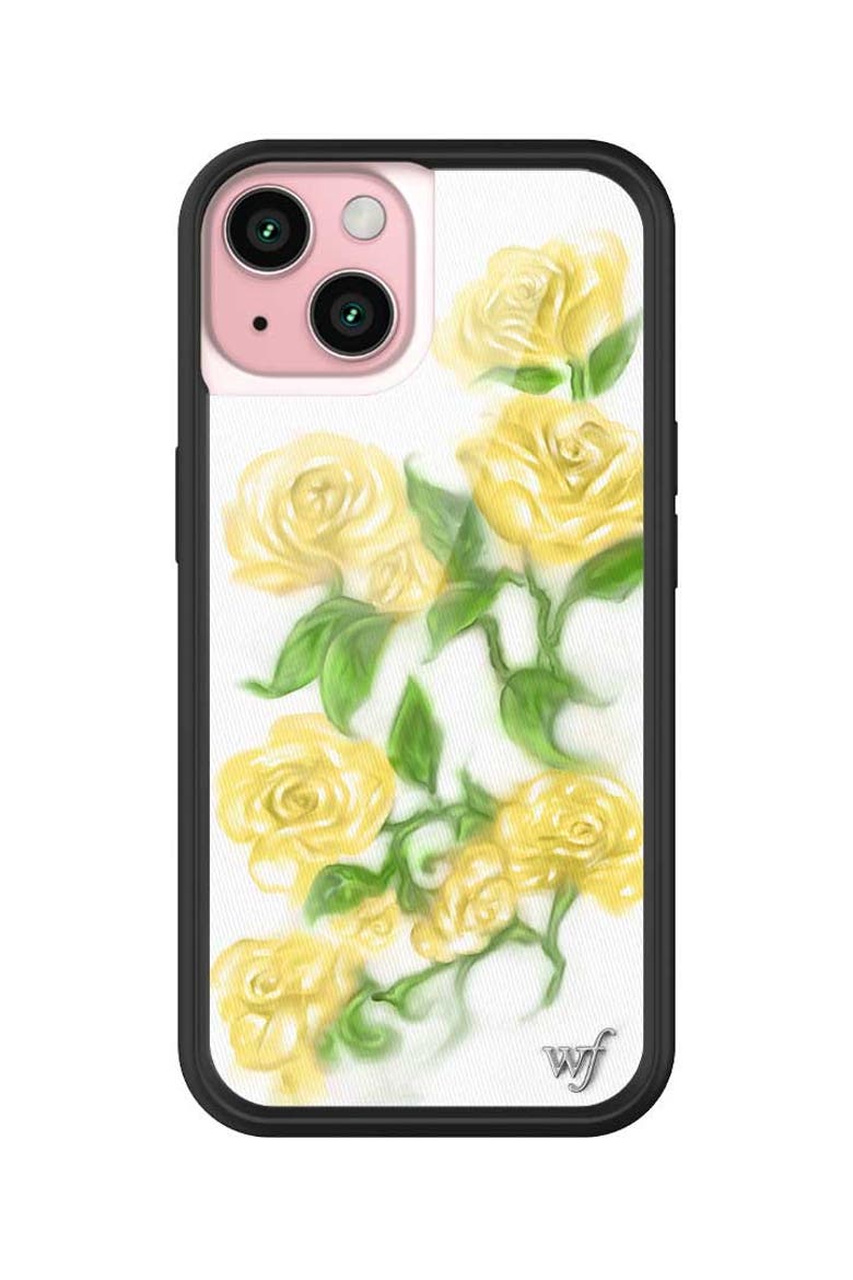 Yellow Roses iPhone Case, Alternate, color, Yellow
