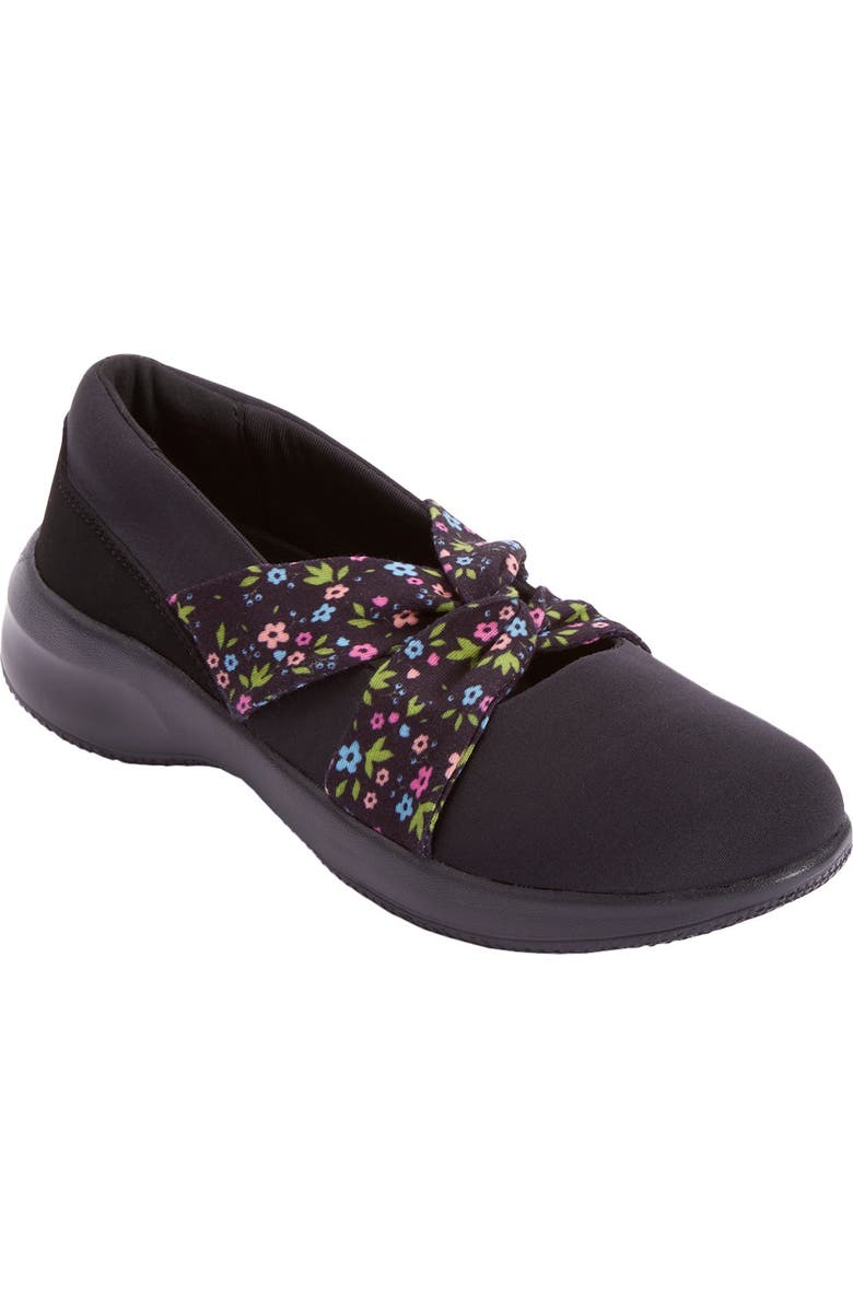 Comfortview CV Sport Greta Sneaker, Main, color, Black Floral