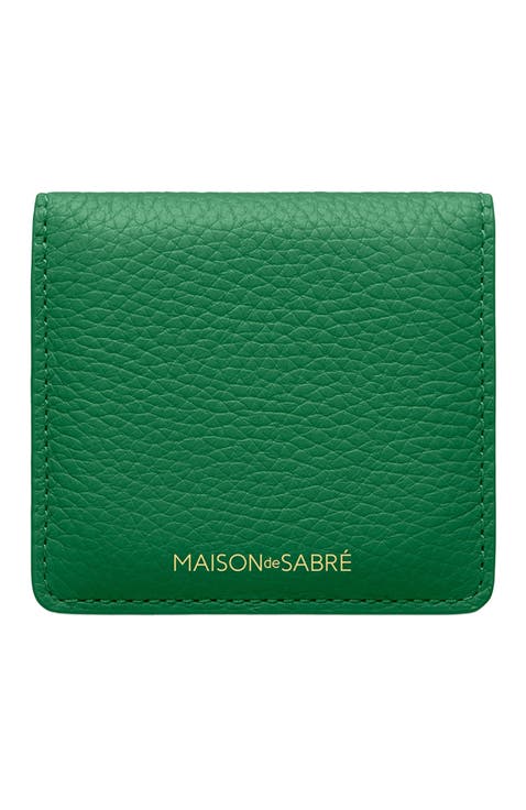 Leather Compact Mirror