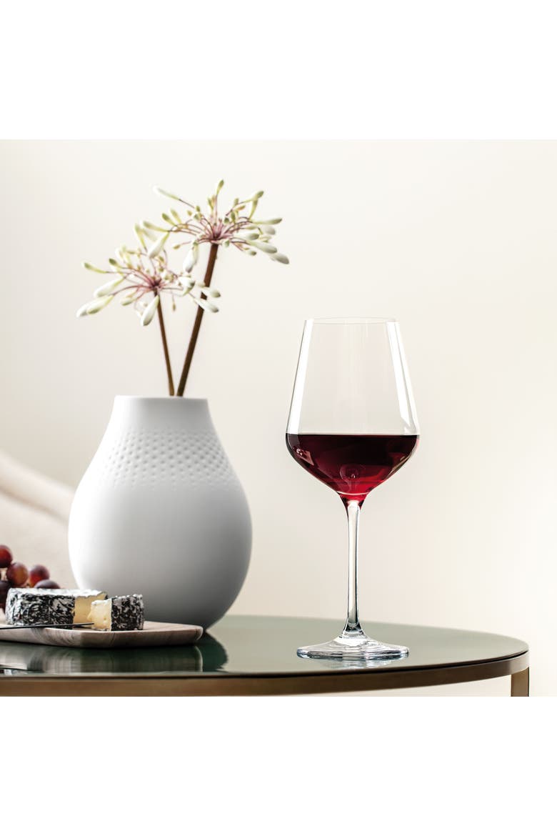 La Divina Bordeaux  Set of 4, Alternate, color, clear