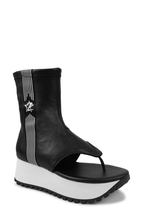Zigi Jacked Platform Sandal In Black