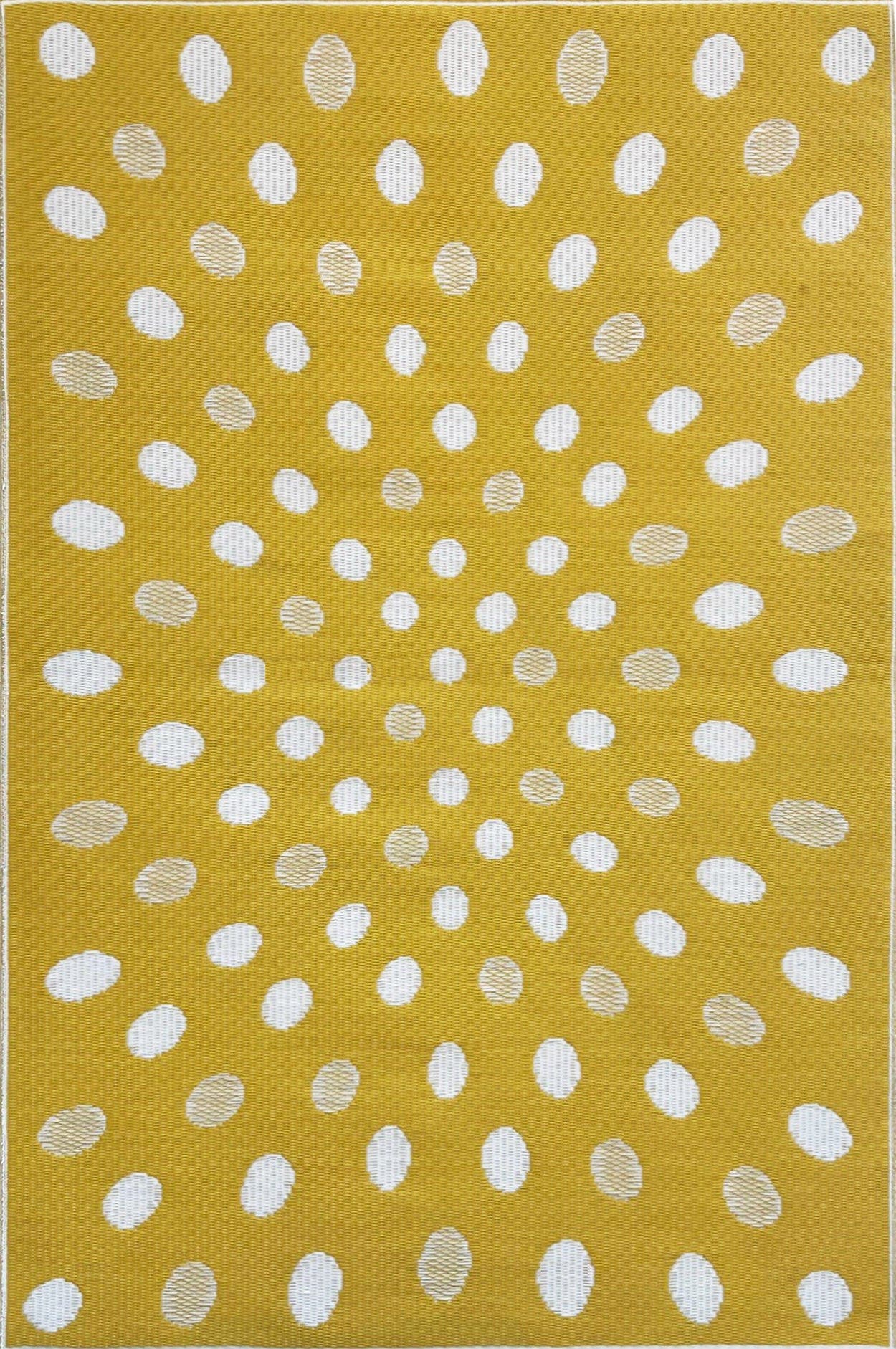 Yellow White - 6'x9'