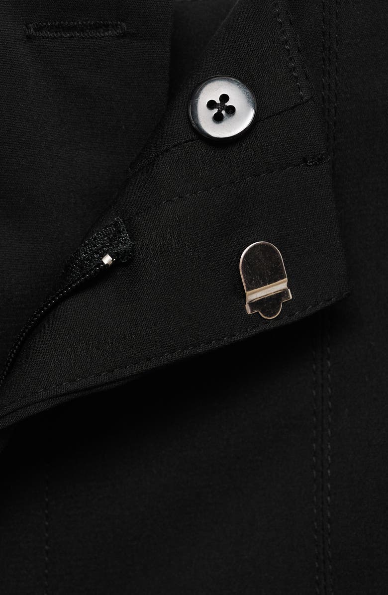 MANGO High Waist Cotton Shorts, Alternate, color,