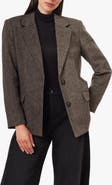 Habitual Mixed Pattern Blazer