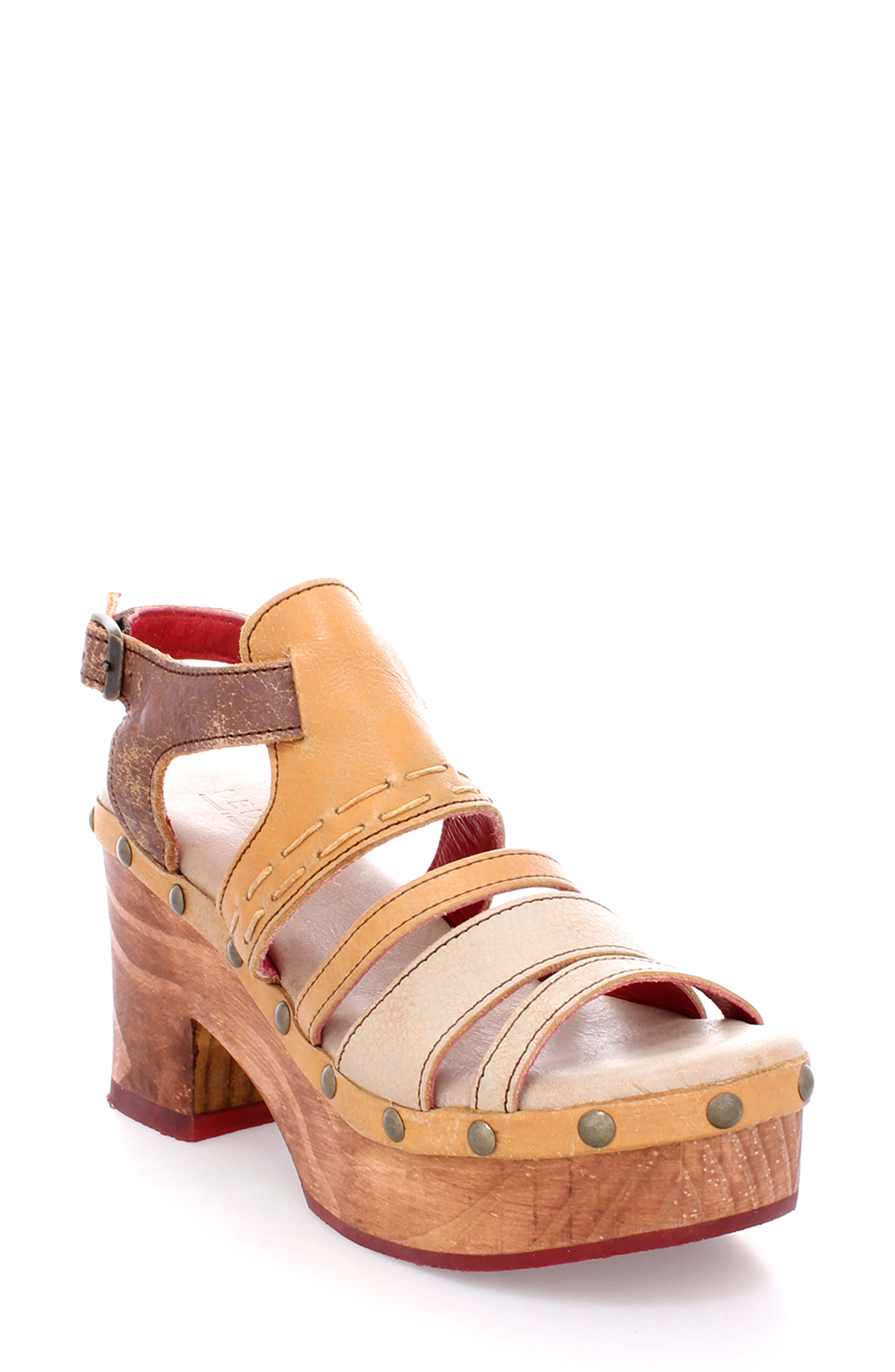 Bed Stu Falabella Platform Wedge Sandal, Main, color, 