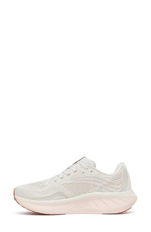 Saucony Ride 18 Running Shoe In White