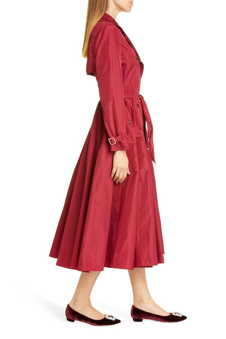 Balco Trench Dress, Alternate, color, RED