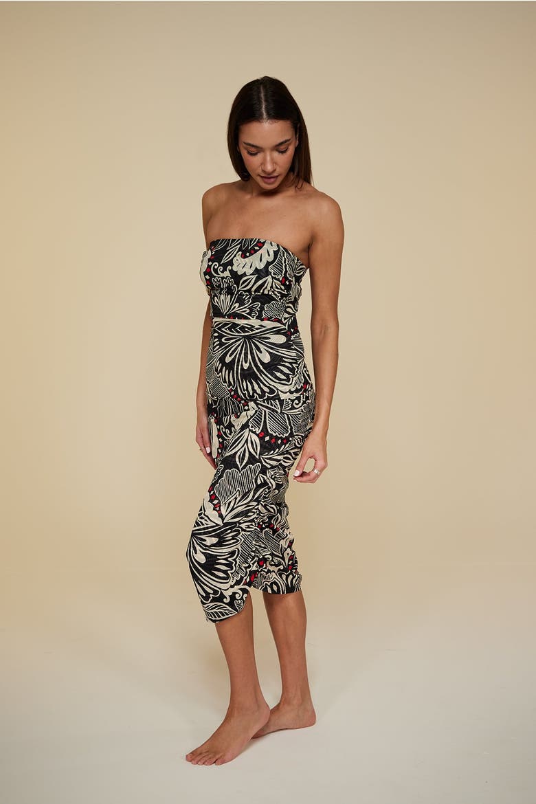 Caspian Cover-up Dress, Alternate, color, Miyajima