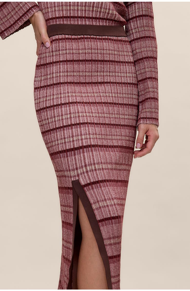 Rebecca Taylor Laine Sweater Skirt, Alternate, color, Tearose Multi