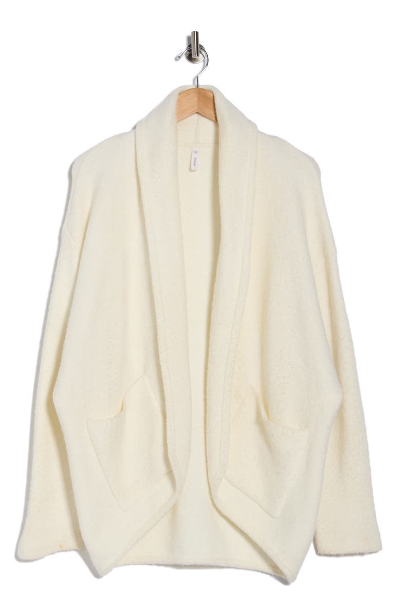 WISHLIST Shawl Collar Cardigan, Alternate, color, Ivory