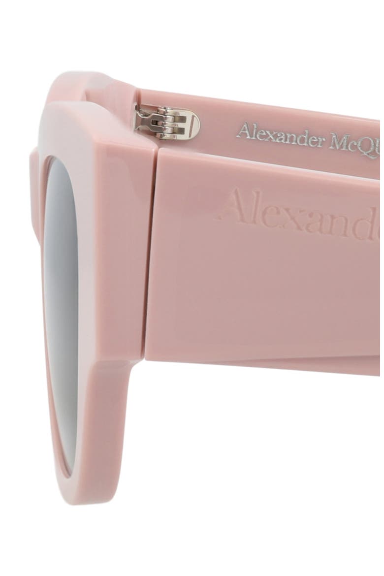 50mm Gradient Square Sunglasses, Alternate, color, PINK PINK GREY