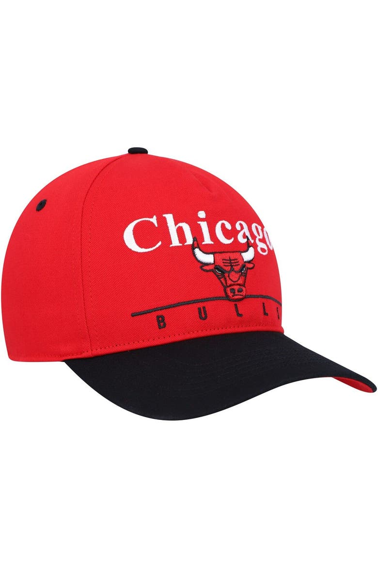 Men's '47 Red/Black Chicago Bulls Super Hitch Adjustable Hat, Alternate, color, Red