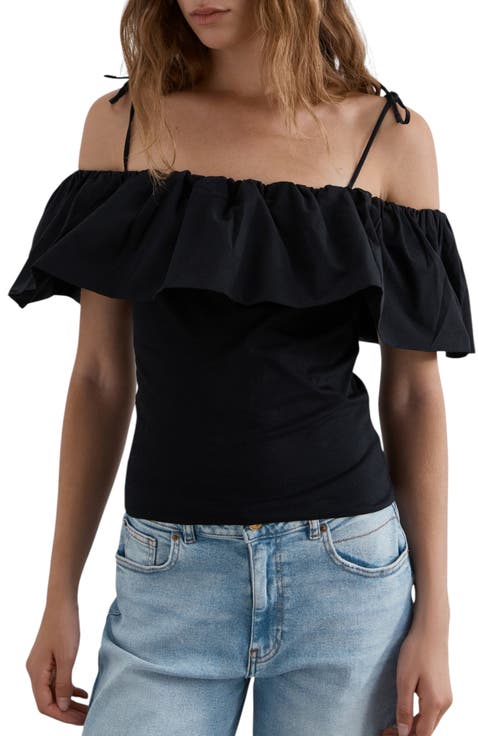 Bardot Neckline Top