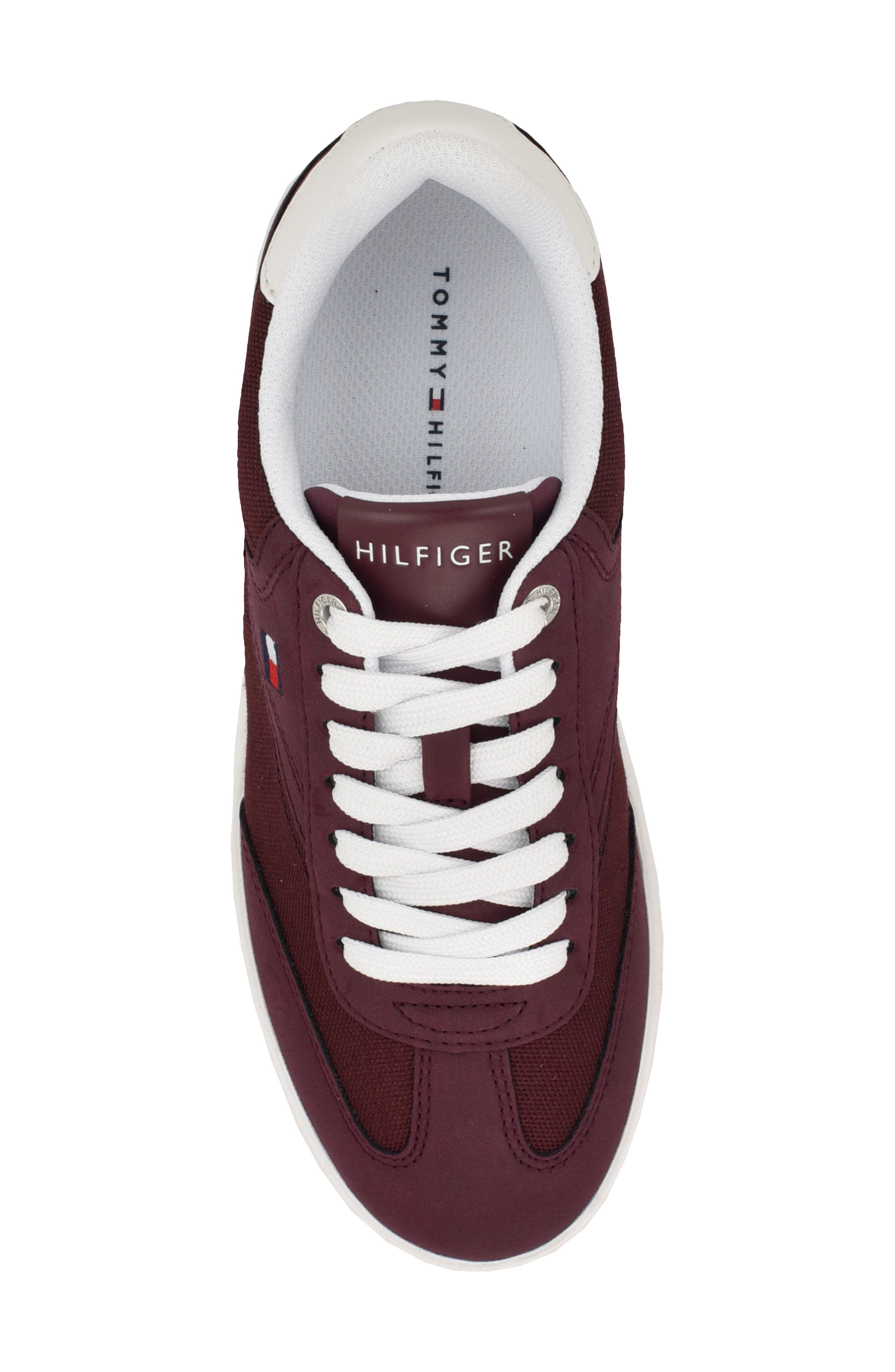 Righton Lace Up Sneaker, Alternate, color, DEEP ROUGE