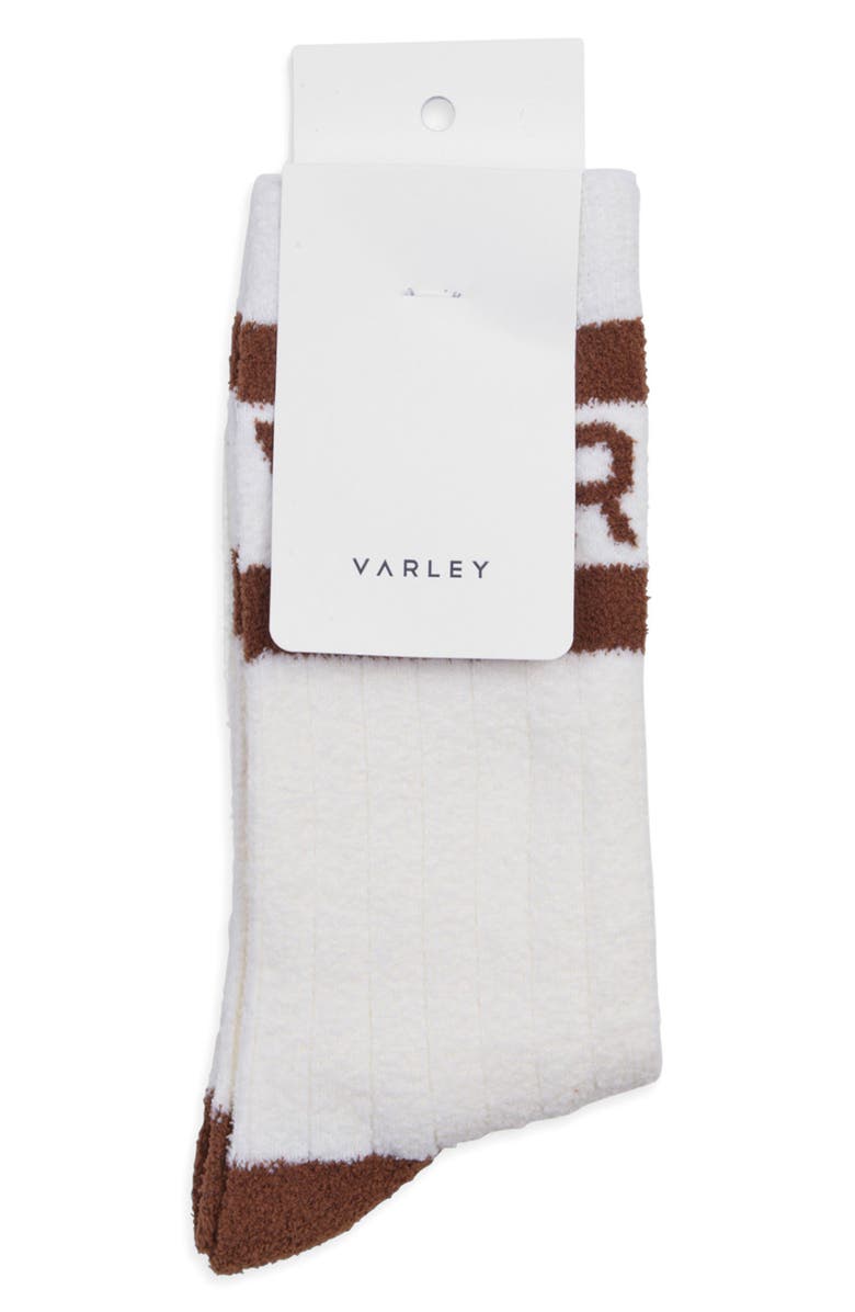 Varley Spencer Crew Socks, Alternate, color, Egrettort
